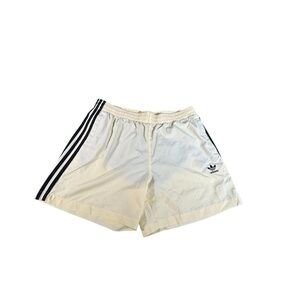 Adidas Originals 3-Stripe Swim Shorts Men’s XL Yellow Black Trefoil Mesh Lined